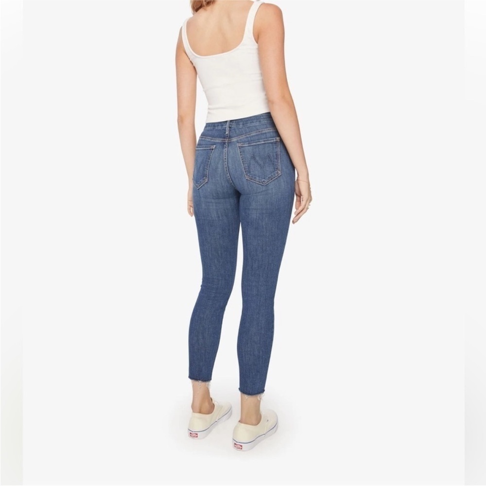 Mother the looker ankle gray skinny jeans 26 - Picture 2 of 12